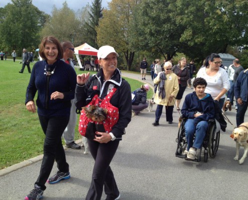 Marche Purina pour les chiens guides